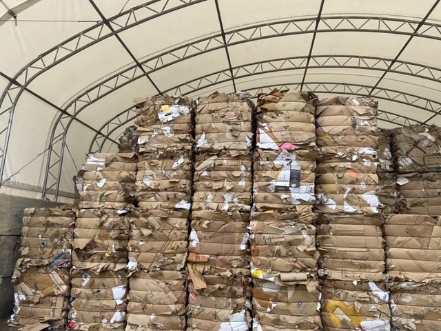 cardboard recycling northamptonshire