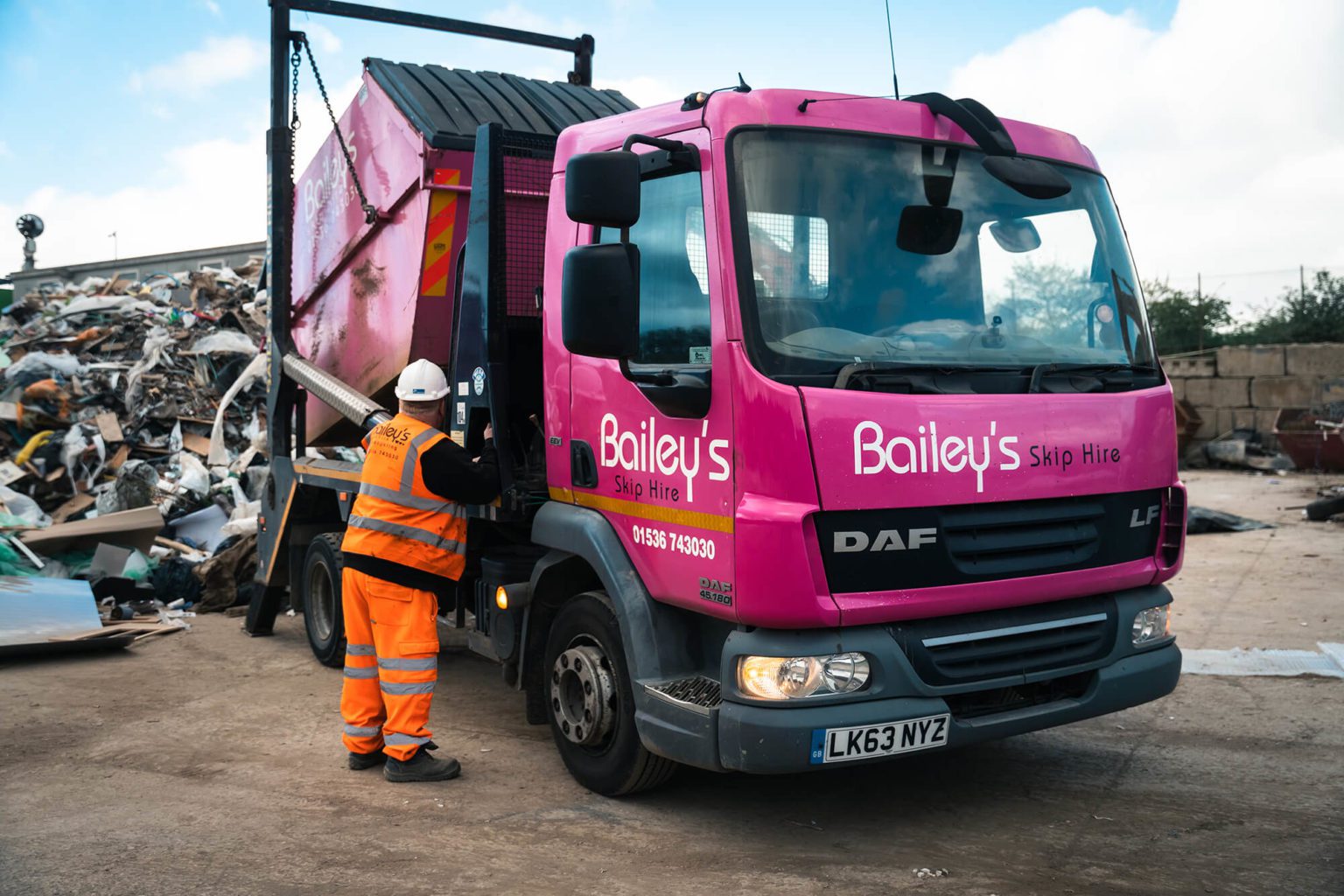 Multi Waste Skip Hire Northamptonshire Bailey's Skip Hire & Recycling